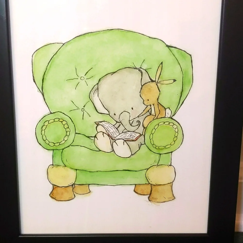 Elephant and Bunny Frames Pictures
